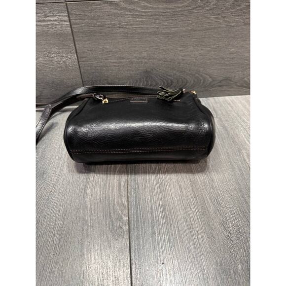 Dooney & Bourke Florentine Leather Binocular Crossbody Whipstitch bag B000545 - Picture 12 of 14